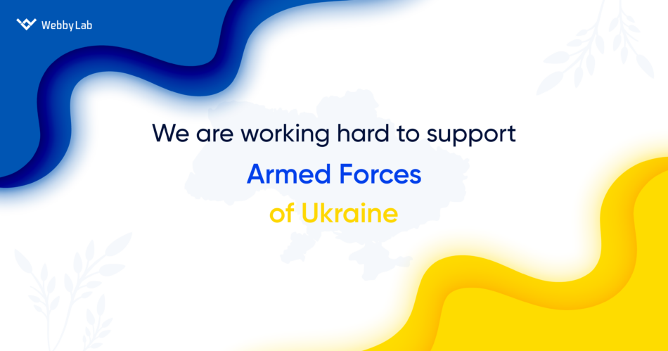 Glory to Ukraine and our Armed Forces!
