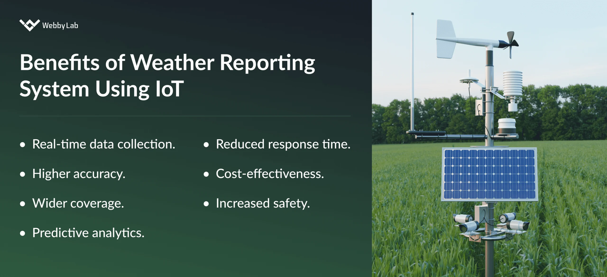 Benefits of Weather Reporting System Using IoT