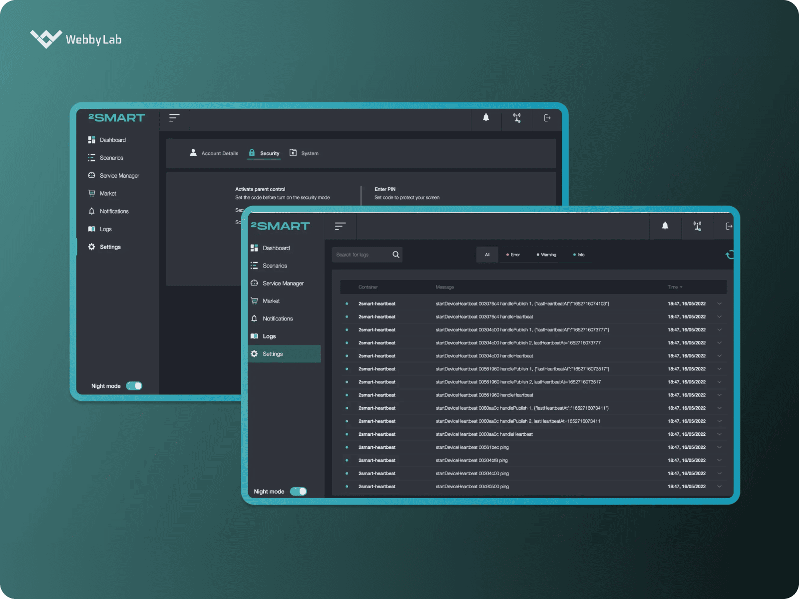 A PaaS cloud solution, 2Smart Standalone, built by WebbyLab