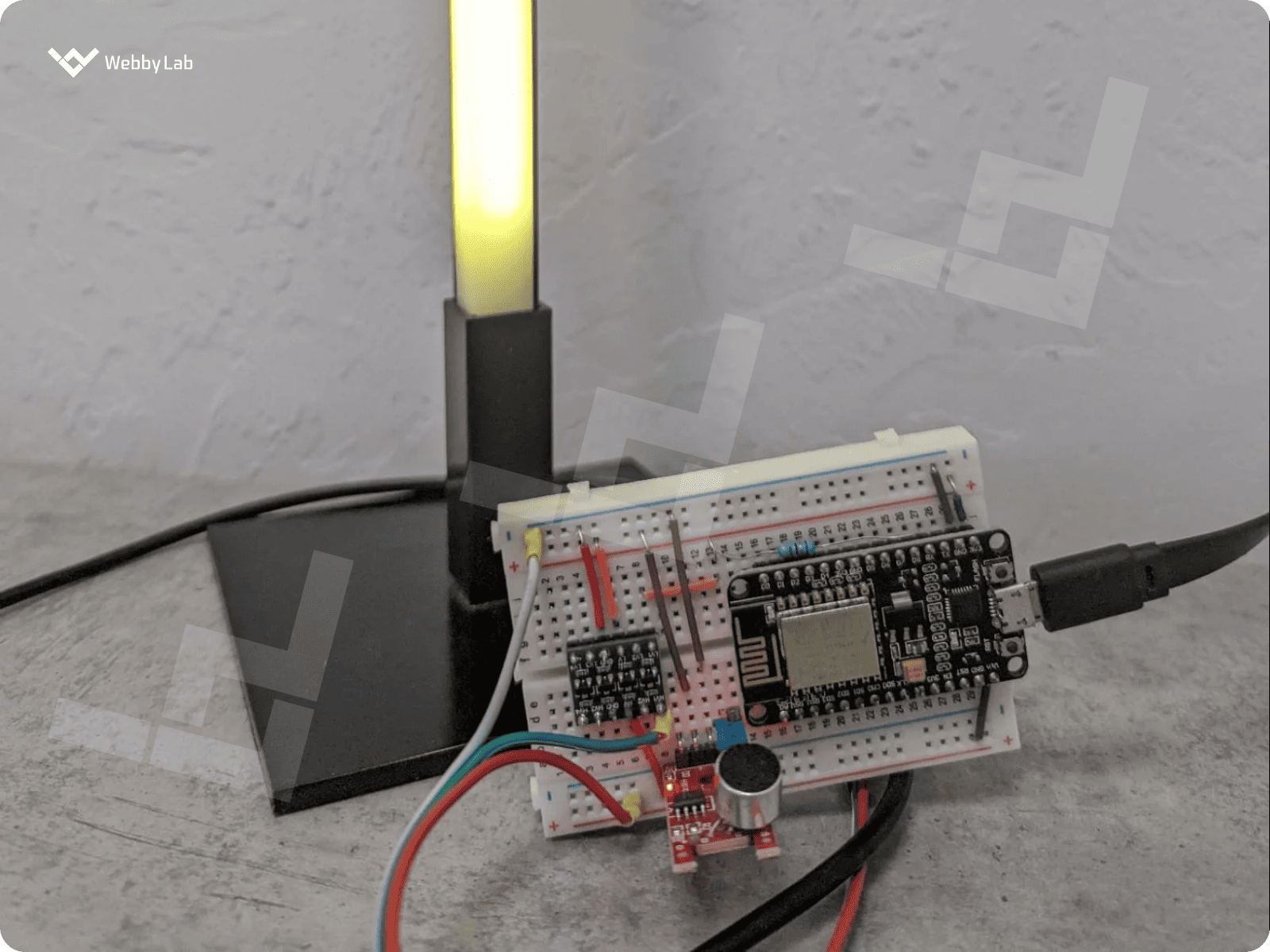 IoT firmware development for controlling LED lamps.