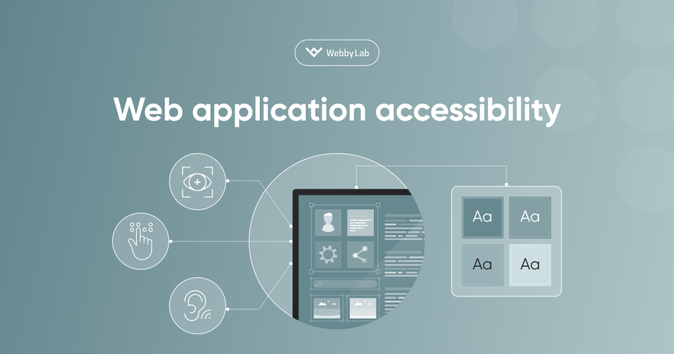 Web application accessibility