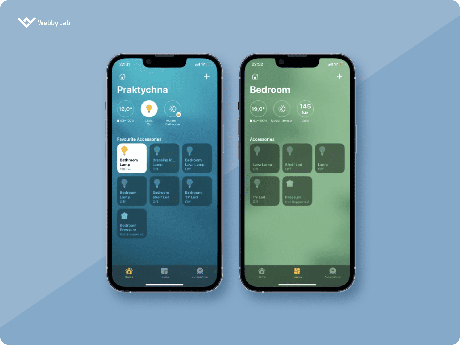 Using NLP models in the Apple Home application.