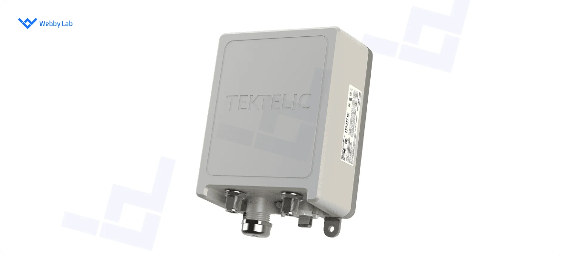 An outdoor LoRa gateway by Tektelic.