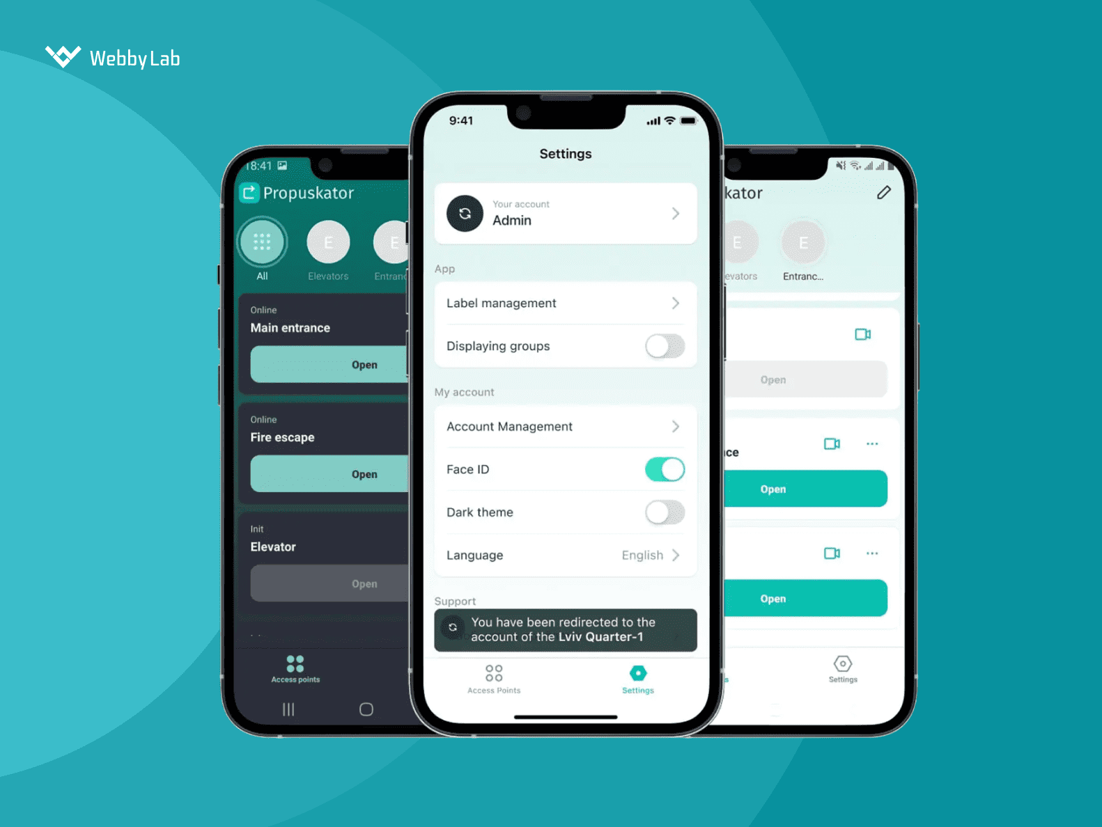 The Propuskator mobile app for IoT in quality control