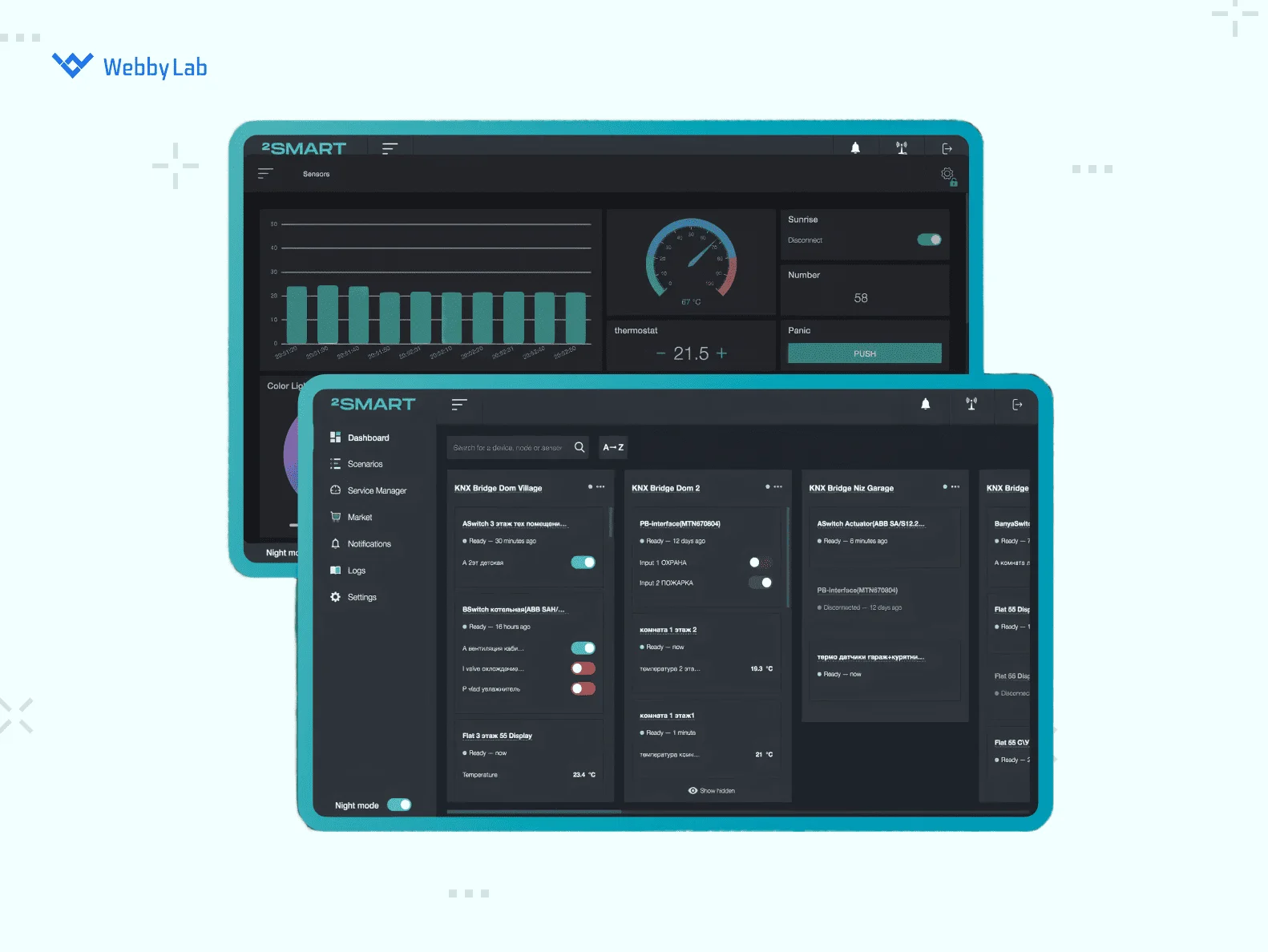 2Smart Standalone is a modern and flexible building automation system architecture forenterprise IoT infrastructure