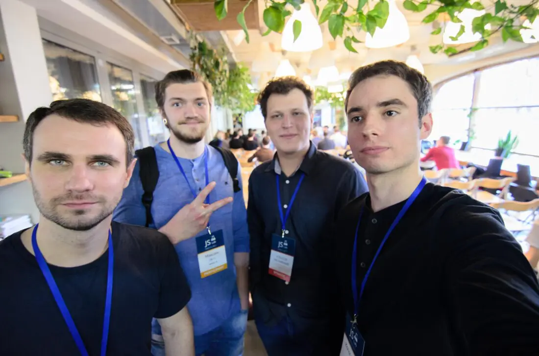 THE WEBBYLAB TEAM ON THE JS LAB 2017 IN ODESSA 2