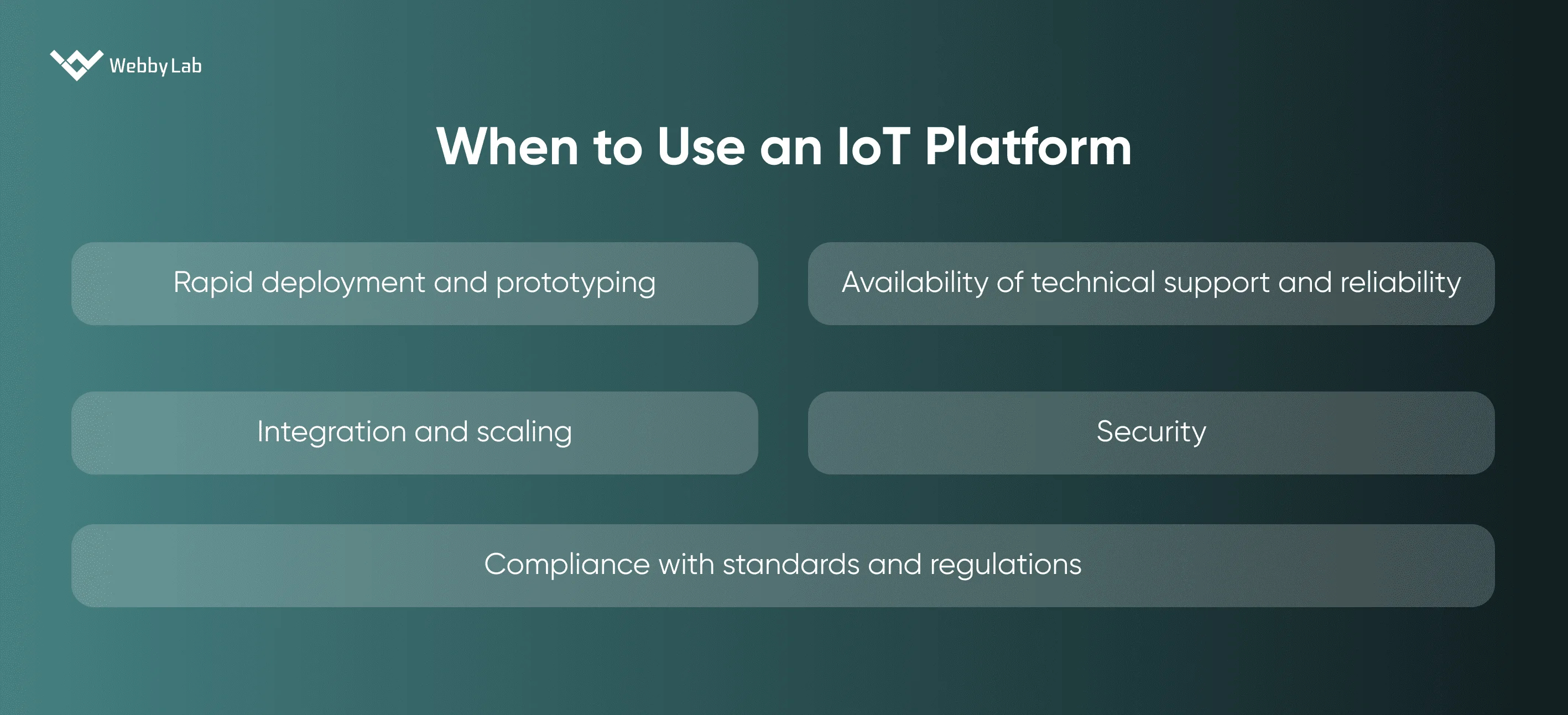 When to Use an Iot Platform