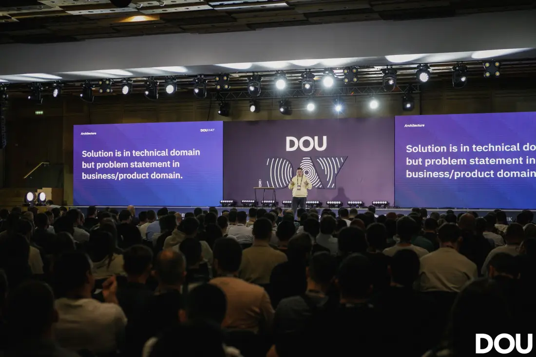 Віктор Турський на DOU day